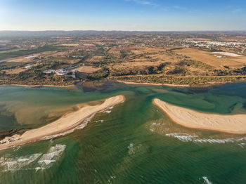 Aerial view of landscape