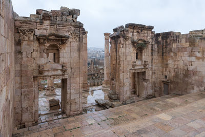 Old ruins of temple