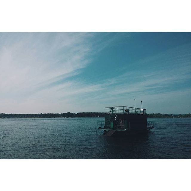 water, sea, transfer print, sky, waterfront, tranquil scene, tranquility, auto post production filter, nautical vessel, transportation, rippled, pier, nature, scenics, boat, beauty in nature, calm, jetty, blue, outdoors