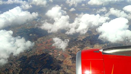 View of cloudy sky