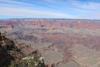 Scenic view of landscape against sky - grand canyon south rim