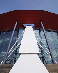 Low angle view of building against sky