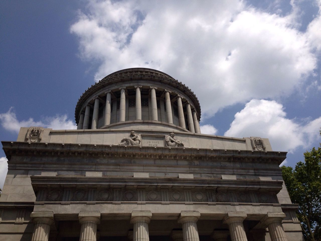 architecture, built structure, building exterior, sky, low angle view, history, famous place, travel destinations, cloud - sky, tourism, travel, arch, international landmark, cloud, facade, dome, capital cities, old, ancient, architectural column