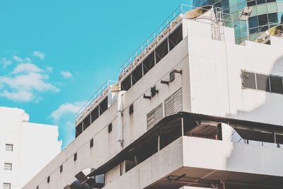 Low angle view of building against sky