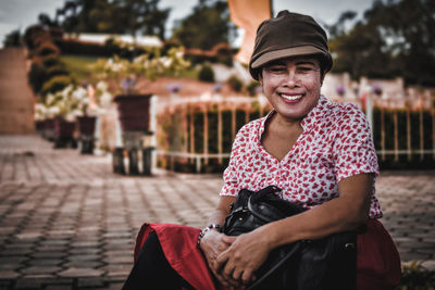 Portrait of a smiling young man