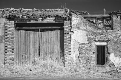 Exterior of old building