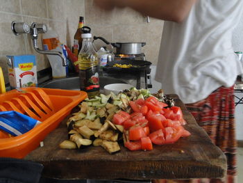 Full frame shot of vegetables