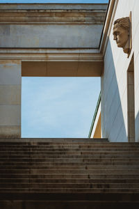 Low angle view of building against sky