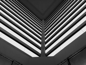 Low angle view of ceiling of building