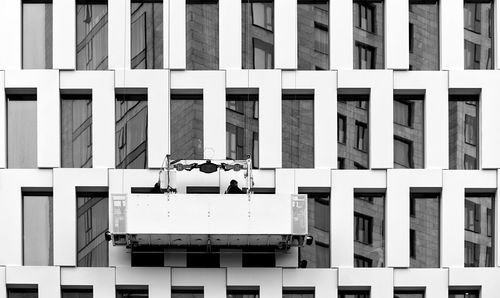 Window cleaners in berlin, germany