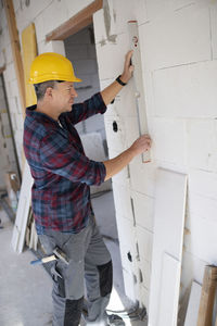 Man working in workshop