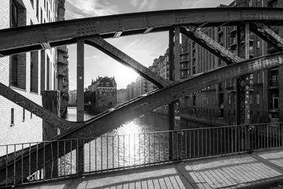 Low angle view of bridge