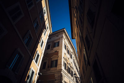 Low angle view of building against sky