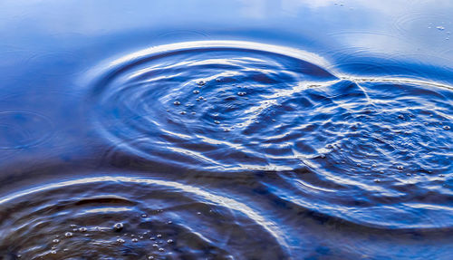 Full frame shot of rippled water