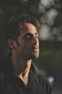 Portrait of young handsome man free