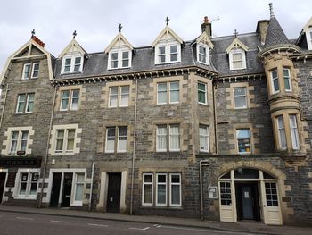 Low angle view of old building