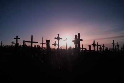 Scenic view of sunset