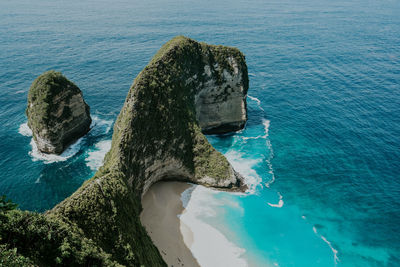  beach view from cliff bali