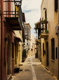 Street amidst buildings in city