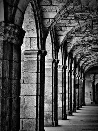 Corridor of historic building