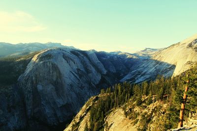 Scenic view of mountains