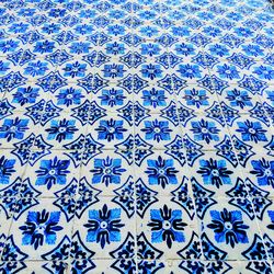 Full frame shot of tiled floor