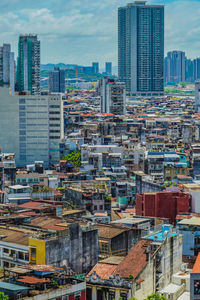 Cityscape against sky