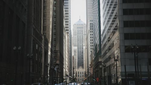 Skyscrapers in city