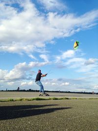 Kite boarding