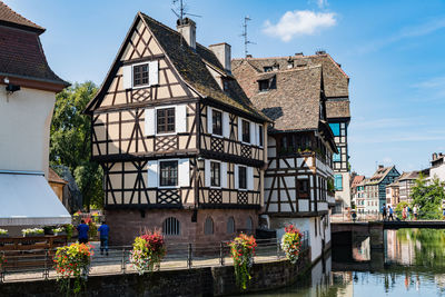 Strasbourg with timber house, france