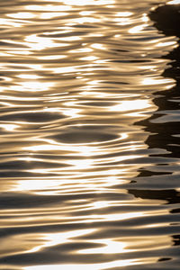 Full frame shot of rippled water