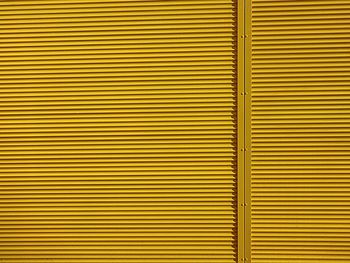 Full frame shot of yellow wall