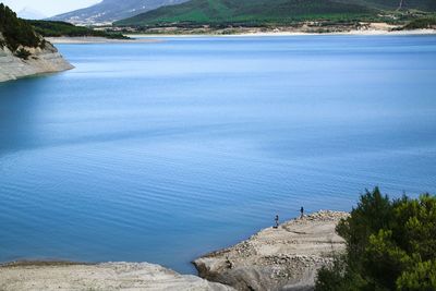 Scenic view of calm sea