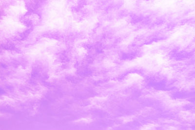 Low angle view of purple sky