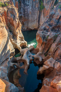 Bourke potholes in south africa.