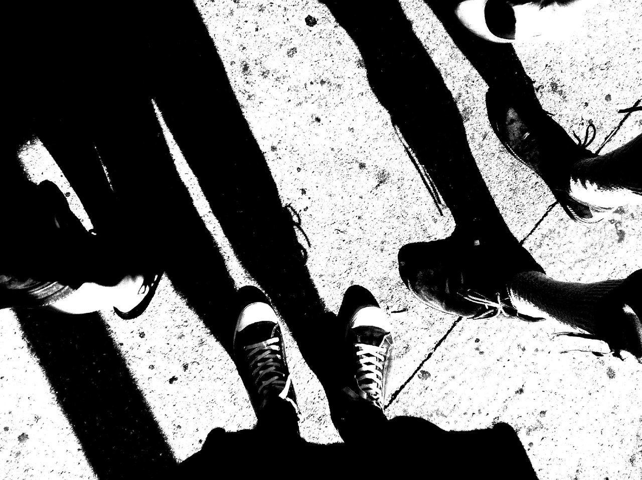 shadow, high angle view, lifestyles, low section, focus on shadow, leisure activity, person, sunlight, men, standing, street, unrecognizable person, silhouette, leaf, shoe, outdoors, day