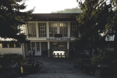 View of entrance of building