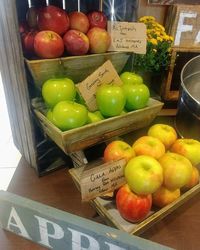 Fruits for sale in market