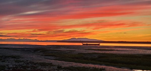 Anchorage sunset amazing 