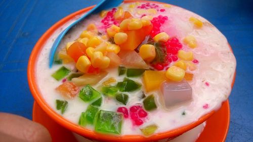 Close-up of food in bowl