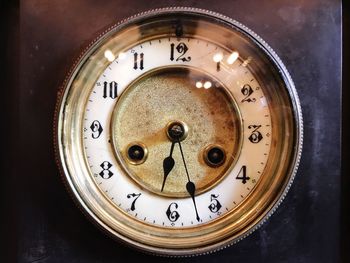 Close-up of clock