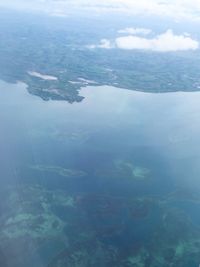 Aerial view of landscape