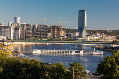 Buildings in city