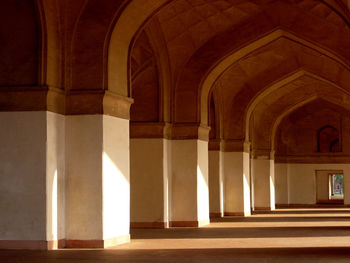 View of corridor of building