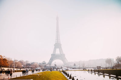 View of eiffel tower