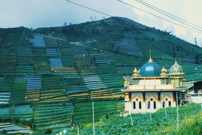 Buildings against sky