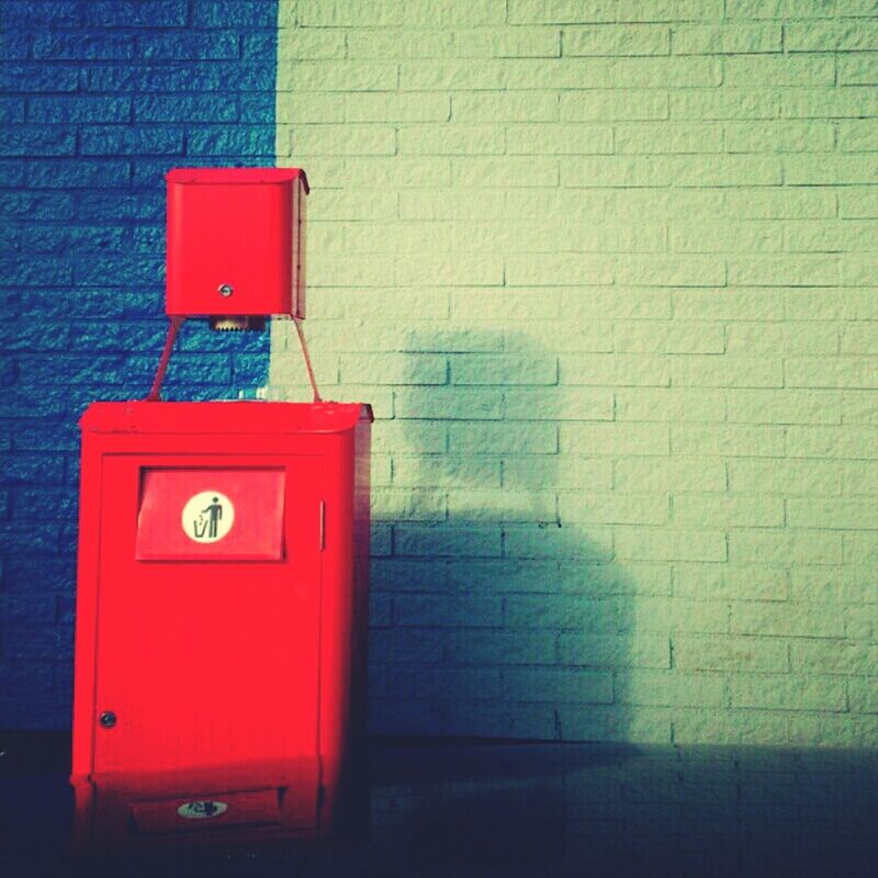 red, architecture, built structure, door, building exterior, safety, protection, closed, wall - building feature, security, wall, entrance, day, no people, brick wall, outdoors, house, close-up, window, vibrant color