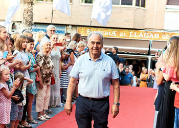Group of people standing outdoors