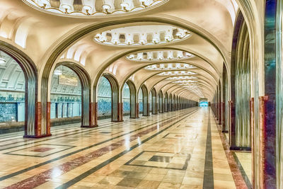 Corridor of building