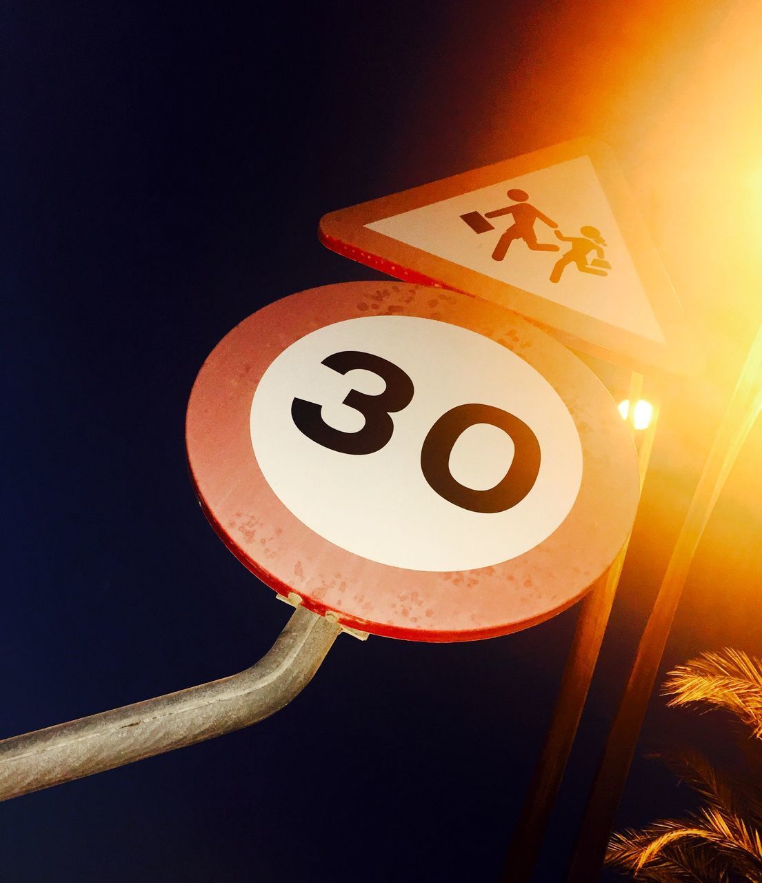 LOW ANGLE VIEW OF ROAD SIGN AGAINST SKY